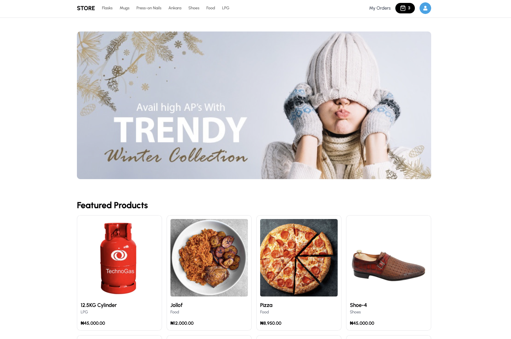 E-commerce Store Platform